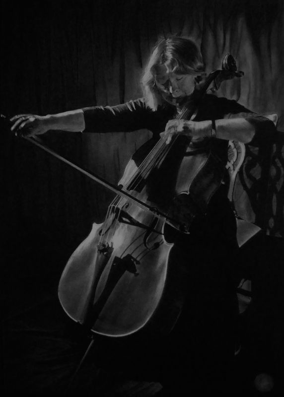 Kevin Line, Artist - Deepest dark of cello